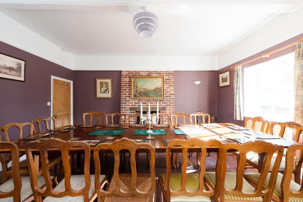 Firs Sleeps 15 Stunning Country House With Hot Tub Sudbourne Exterior foto